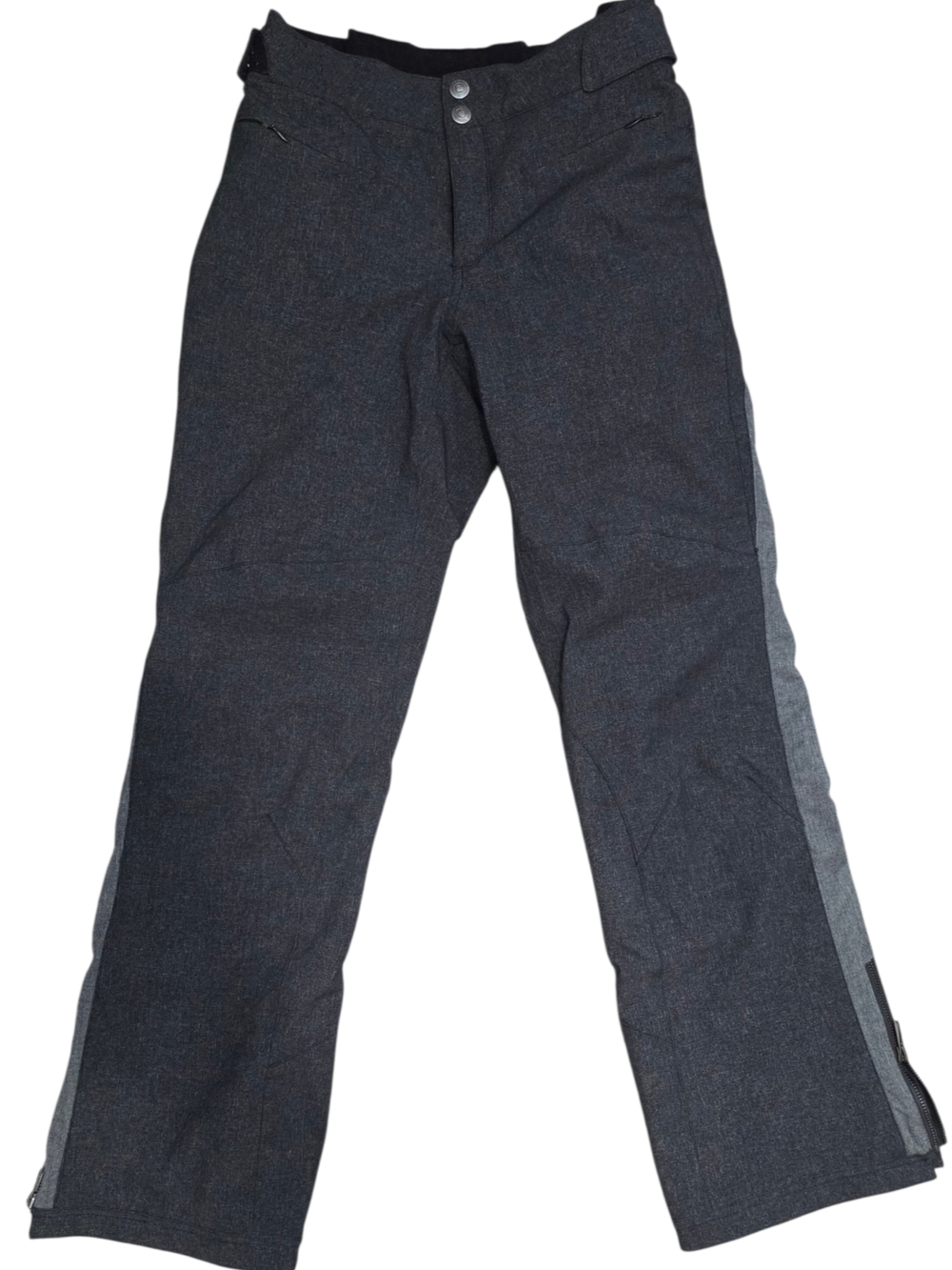 Obermeyer Bootcut Black Gray Ski/Snowboarding Pants Women Size 6